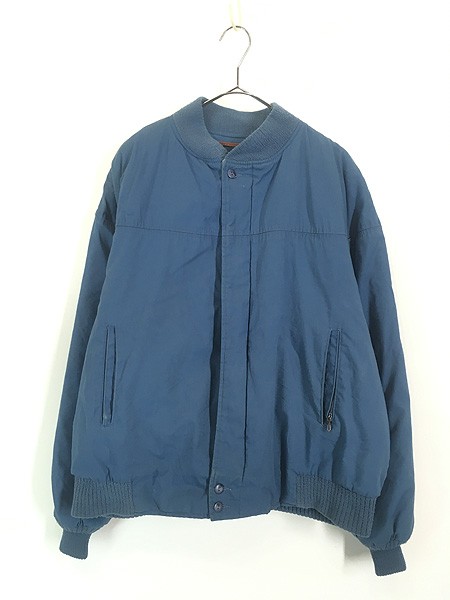 古着 90s USA製 Catalina Varsity トビウオ 総柄 ライナー パデット ビッグサイズ ダービー バーシティ ジャケット 48