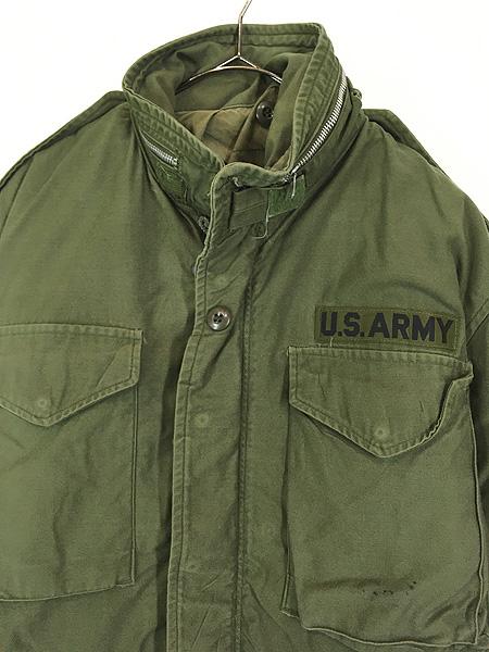 60s USMC M-65 フィールドジャケット 2nd アルミジップ 検70s 古着 60-70s 米軍 US ARMY M-65 2nd アルミジップ ミリタリー