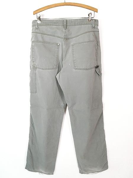 古着 90-00s Levi's Silver Tab 「khakis」 コットンサテン ペインター パンツ ワイドストレート W33 L32 ジーンズ・デニムパンツ