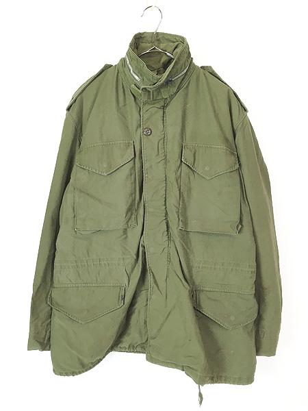 古着 60s 米軍 US M-65 2nd アルミジップ ミリタリー フィールド ジャケット M-R