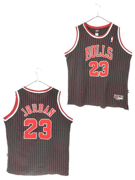 古着 NIKE NBA Chicago BULLS ブルズ No23 「JORDAN」 メッシュ タンク