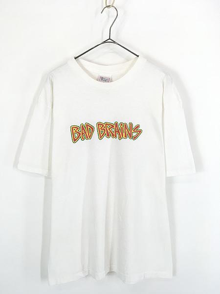 古着 90s USA製 BAD BRAINS レゲエ ハードコア パンク ミクスチャー ロック バンド Tシャツ L