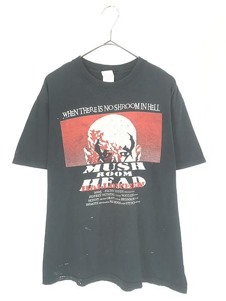古着 00s Mushroomhead 「The Head Will Walk The Earth」 覆面 プログレ ヘヴィ メタル ロック バンド Tシャツ M