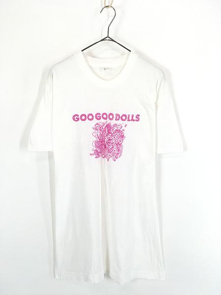 古着 80-90s USA製 Goo Goo Dolls アニメ グラフィック パンク オルタナ ロック バンド Ｔシャツ XL