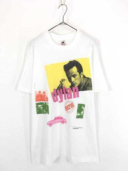 古着 90s USA製 Beverly Hills 90210 ビバリーヒルズ 高校白書 青春白書 TV ドラマ フォト Tシャツ L 古着