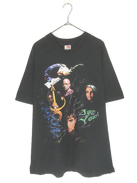 古着 90s PRINCE 「Jam of the Year!」 ファンク ロック バンド Tシャツ XL