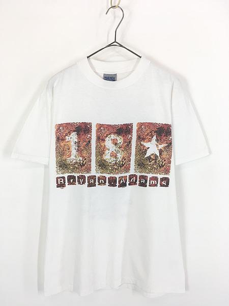 古着 90s Bryan Adams 「18 til i die  Tour 97」 ツアー ロック バンド Tシャツ M
