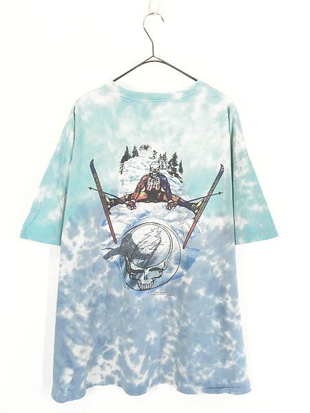 古着 90s USA製 Grateful Dead 「U.S Ski」 スキー スカル デッド