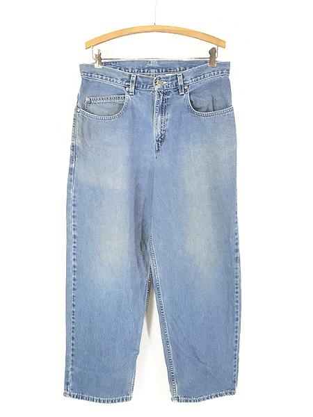 古着 00s Levi's 「L2」 679-7217 ブルー デニム バギー パンツ ジーンズ W34 L29 古着