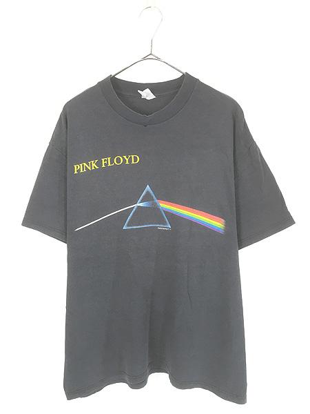 古着 90s USA製 Pink Floyd 「The Dark Side Of The Moon」 狂気 プログレ ロック バンド Tシャツ L