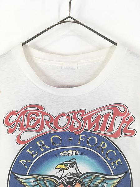 古着 80s AERO SMITH 「AERO FORCE ONE」 ツアー ハード ロック バンド