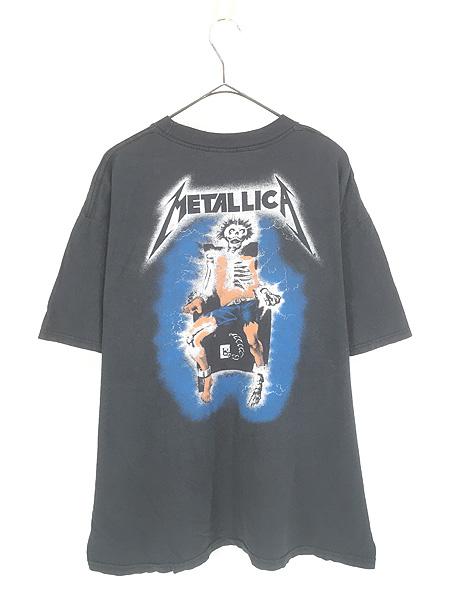 古着 00s METALLICA 「Ride the Lightning」 電気椅子 ヘヴィ メタル