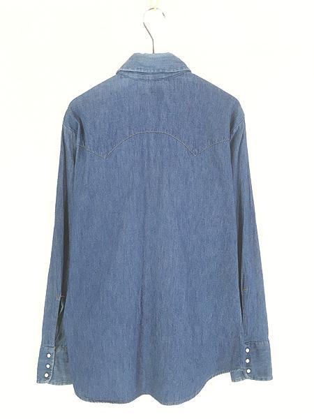 古着 70s Levi's 60649-1117 ウエスタンヨーク 3つ山ポケット ブルー