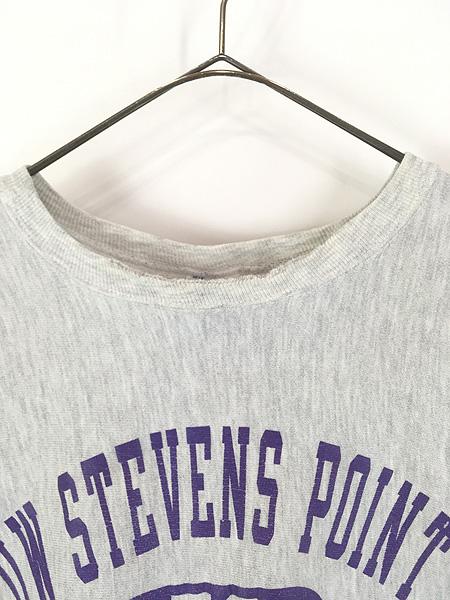 古着 90s Champion Reverse Weave 「UW Stevens Point」 3段 カレッジ