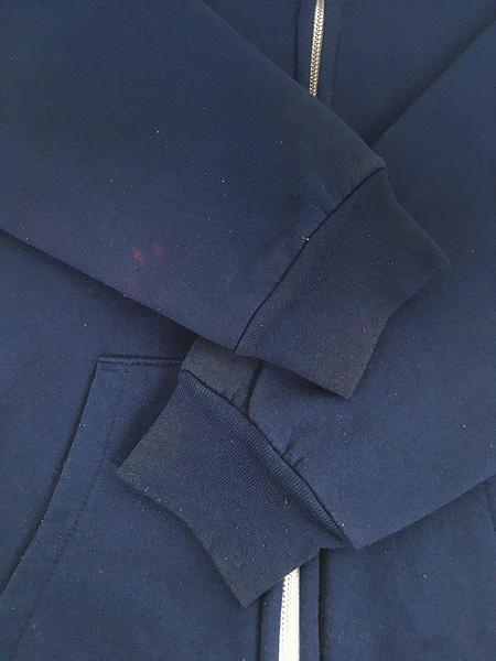 古着 90s USA製 CAMBER Chill-Buster 裏地サーマル 7.5oz ヘビー スウェット パーカー  紺 XL