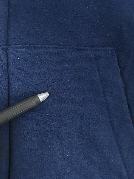 古着 90s USA製 CAMBER Chill-Buster 裏地サーマル 7.5oz ヘビー スウェット パーカー  紺 XL