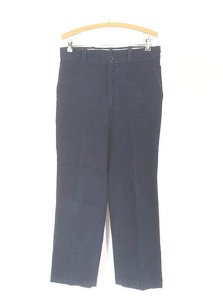 古着 70s BIG MAC JC Penney ネイビー コーデュロイ ワーク パンツ コーズ ストレート W31 L29