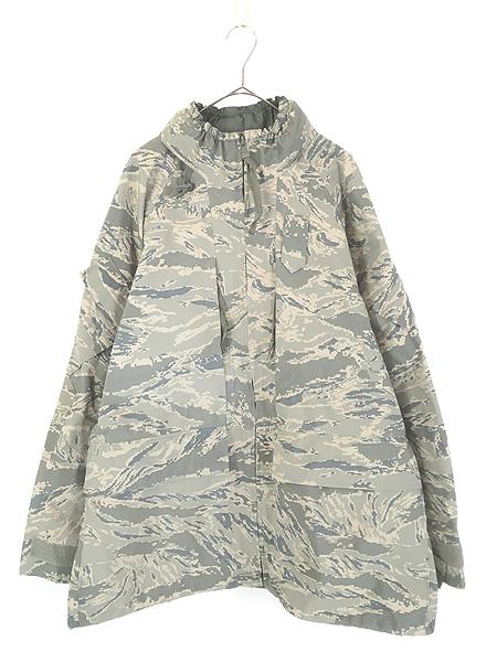 古着 00s 米軍 USAF APECS タイガー ストライプ カモ 迷彩 Gen3 GORE-TEX ゴア パーカー XL-L