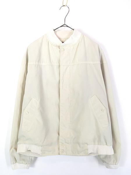 古着 70s La paz by Catalina トビウオ 総柄 ライナー ダービー バーシティ カップショルダー ジャケット 42