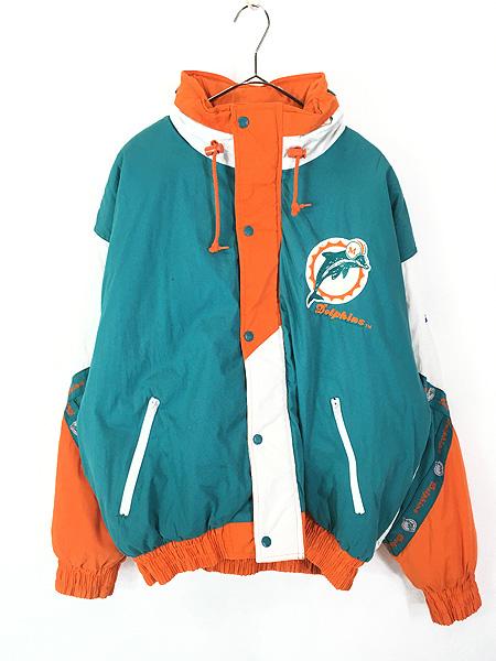 マイアミ・ドルフィンズ ジャケット NFL Miami Dolphins マイアミドルフィンズ 中綿ジャケット ProPlayer