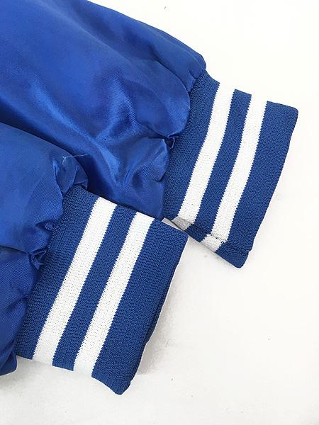 古着 90s USA製 MLB KansasCity Royals ロイヤルズ 光沢 サテン