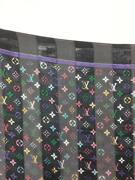 雑貨 古着 Louis Vuitton Paris マルチカラー ロゴ モノグラム 光沢