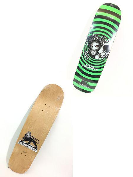 雑貨 古着 Deadstock!! Stedmz Steadham Skates Ind 「Ace of Spade」 グラフィック スケート ボード デッキ