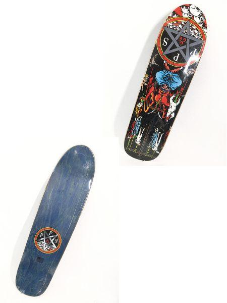 雑貨 古着 Deadstock!! USA製 Pocket Pistols Skates 「Josh Mattson Devil Worship」 グラフィック スケート ボード デッキ