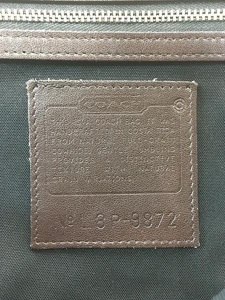 雑貨 古着 90s OLD COACH 本革 レザー ショルダー トート バッグ 茶
