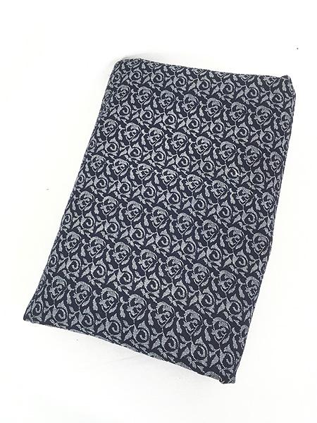 雑貨 古着 60s- 花 フラワー バラ モチーフ ゴブラン カバー ファブリック シーツ インテリア 古着