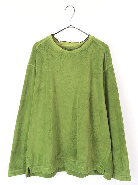 古着 00s Patagonia 名作 「rhythm」 リズム フリース プルオーバー プラッシュ シンチラ スウェットシャツ XL位の通販は