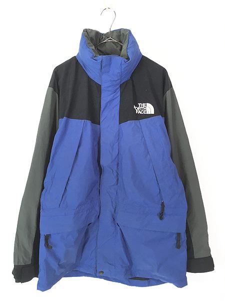 古着 90s TNF The North Face 「HydroSeal」 2way 防水 アウトドア ジャケット パーカー L