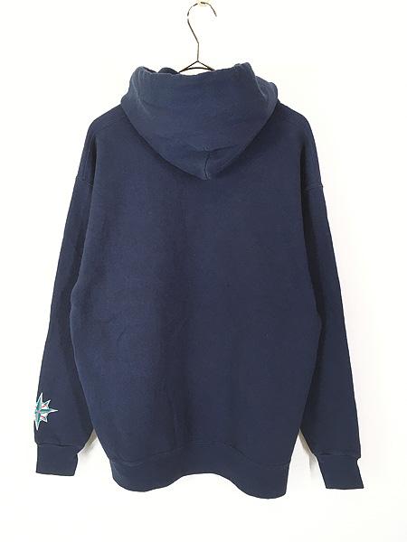 古着 00s MLB Seattle Mariners マリナーズ スウェット パーカー L位 古着の通販は