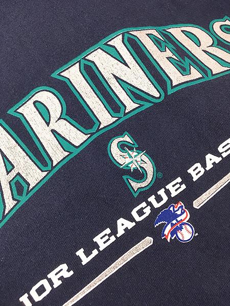 古着 00s MLB Seattle Mariners マリナーズ スウェット パーカー L位 古着の通販は