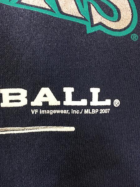 古着 00s MLB Seattle Mariners マリナーズ スウェット パーカー L位 古着の通販は