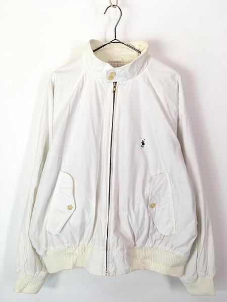 古着 90s Polo Ralph Lauren 名作 G-9 タイプ ハリントン ジャケット ブルゾン 黒 L 古着の通販は