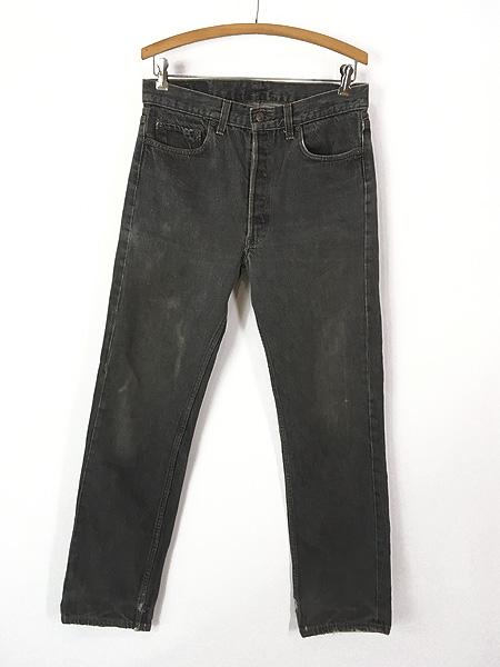 90s Levi's501Black リーバイスブラック後染め Levi's501 先染め 90s