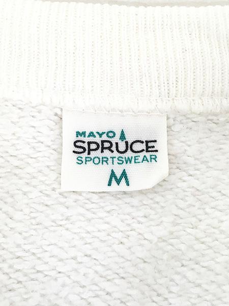 古着 60s Mayo Spruce 「WISCONSIN STATE」 長リブ ラグラン