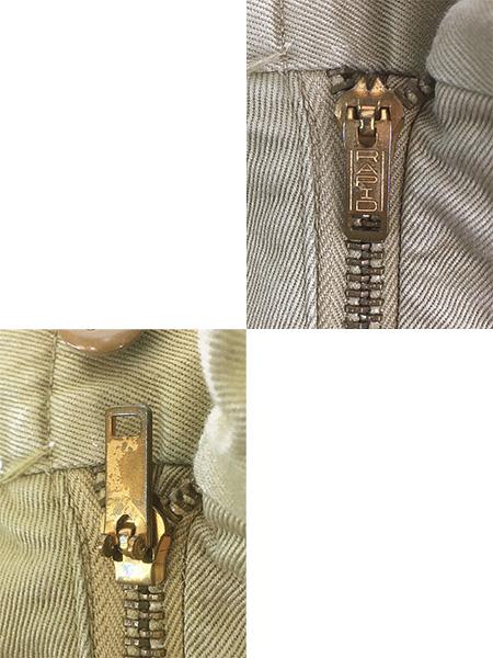 古着 50s 米軍 US ARMY 「メッシュポケット」 ミリタリー 8.2oz チノ トラウザーズ タック ショーツ ハーフ パンツ チノパン 32R
