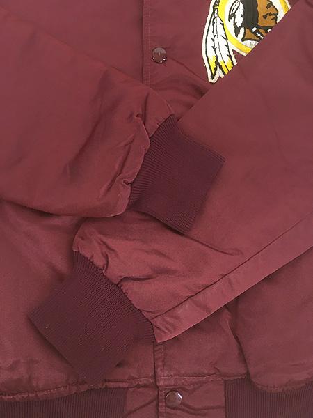 古着 80s USA製 NFL Washington Redskins レッドスキンズ パッチ 光沢