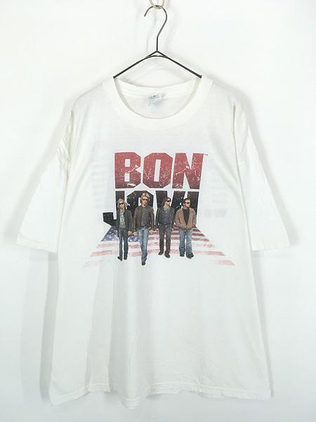 古着 00s BON JOVI 「Have A Nice Day」 ツアーワールド ハード ロック バンド Tシャツ 2X