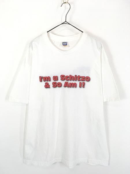 古着 00s USA製 Me. Myself & Irene 「I'm a Schitzo & So Am I!」 ジム キャリー 映画 ムービー プロモ Tシャツ XL