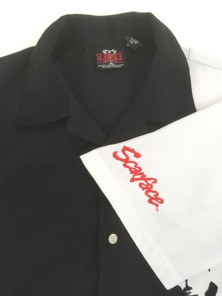 古着 00s SCARFACE アル パチーノ 映画 ムービー 開襟 ボックス