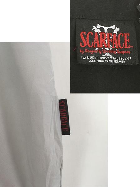 古着 00s SCARFACE アル パチーノ 映画 ムービー 開襟 ボックス