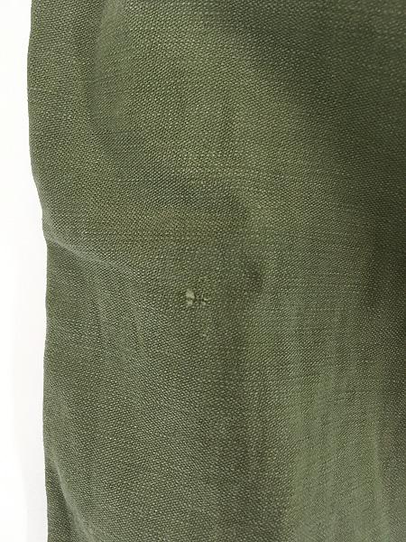 古着 60s 米軍 US ARMY 「初期」 8.5oz コットンサテン ミリタリー ベイカー パンツ ストレート M
