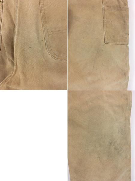 古着 00s USA製 Carhartt BRN フェード ブラウン ダック Wニー