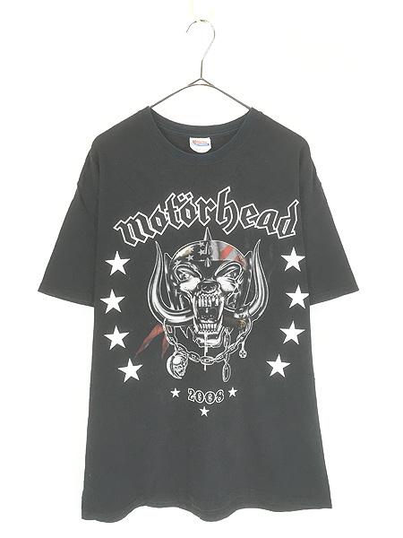 古着 00s MOTOR HEAD 「2008」 Motorizer ヘヴィ メタル ハード ロック バンド Ｔシャツ L