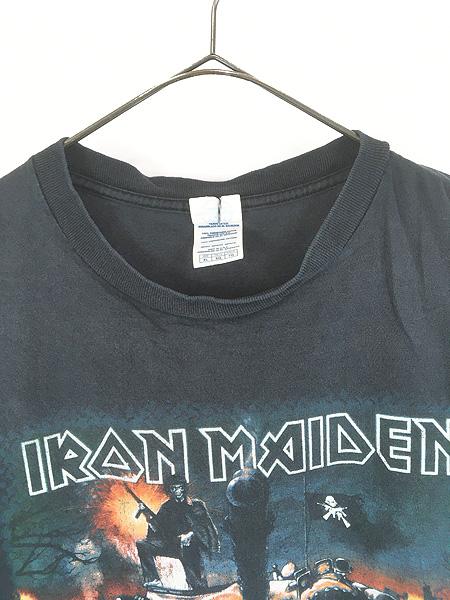 古着 00s IRON MAIDEN × Bullet for My Valentine 「A Matter of Life and Death」 豪華 ツアー ヘヴィ メタル ロック バンド Ｔシャツ 古着 00s IRON MAIDEN × Bullet for My Valentine 「A Matter of Life