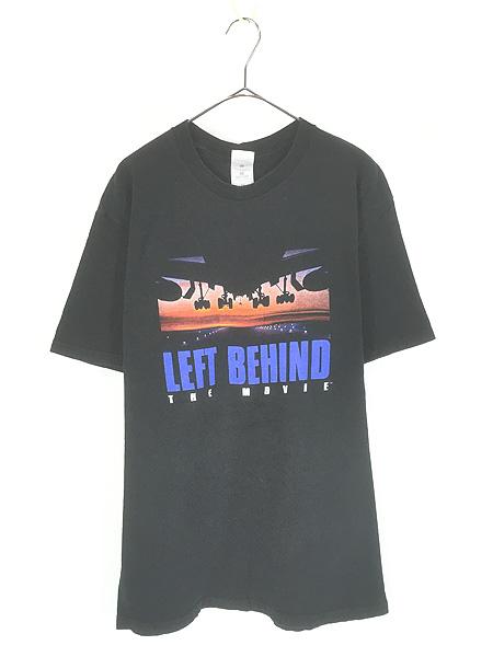 古着 00s LEFT BEHIND THE MOVIE アルマゲドン キリスト 映画 ムービー Tシャツ XL