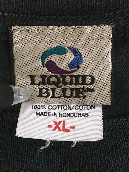 古着 00s AERO SMITH ロゴ & ギター ハード ロック バンド タイダイ T